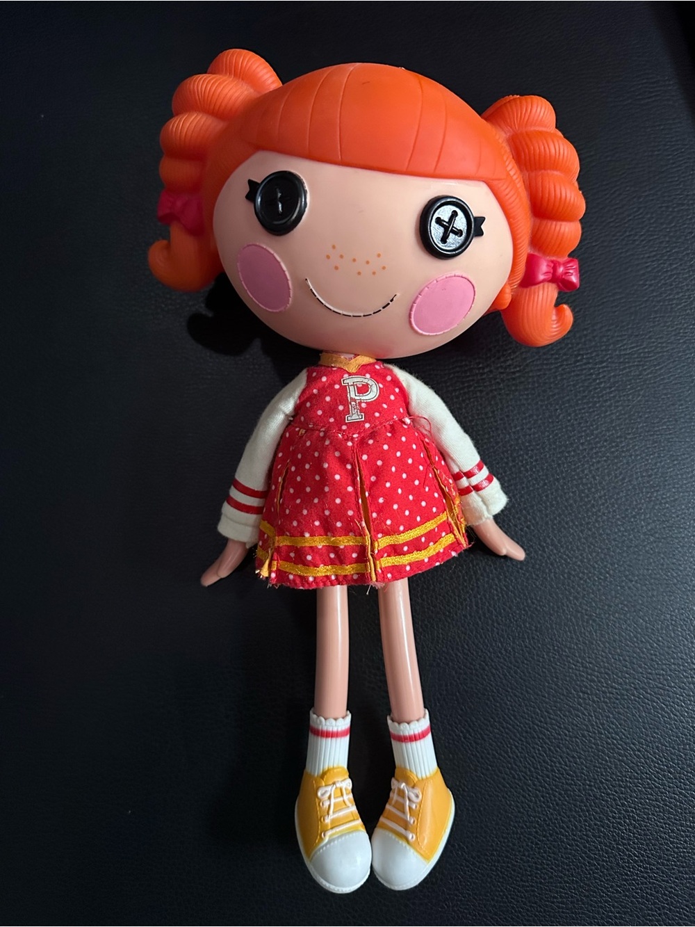 Lalaloopsy peppy pom pom Red & Orange Cheerleader Doll - Picture 2 of 5